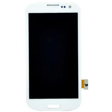Samsung Galaxy S3 Mini I9300 LCD Refurbished - Grade A - White - No frame & no button