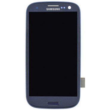 Samsung Galaxy S3 Mini I9300 LCD Refurbished - Grade A - Pebble Blue - No frame & no button